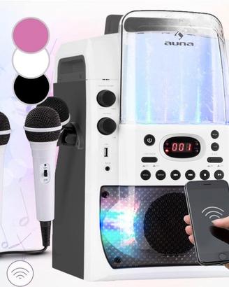 Karaoke Auna portatile CD/USB/LED/Bluetooth.