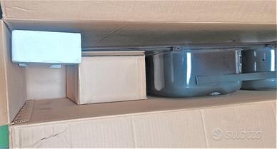Lavello  116 smaltato 2 vasche sx +sgocciolatio