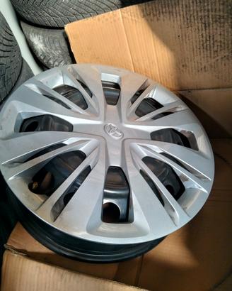cerchi ferro Toyota Aygo 