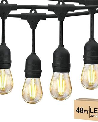 Svater Catena Luminosa Esterno, S14 15 Metri