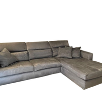 Divano angolare in tessuto Poltronesofà