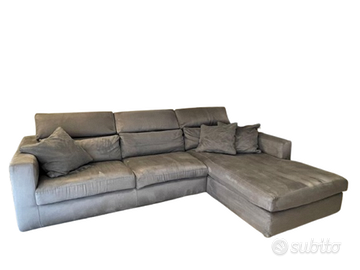 Divano angolare in tessuto Poltronesofà