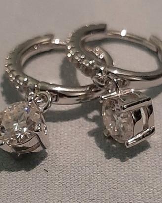 meravigliosi orecchini con Moissanite