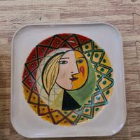 PIATTI DIPINTI ANNI 80' PITTORE GIUSCA