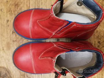 MOMINO Scarpe pelle bambino/a tg. 25 NUOVE