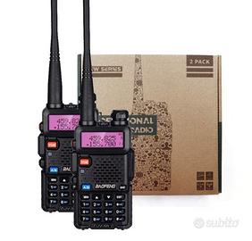 2x BAOFENG UV-5R Walkie Talkie 5W