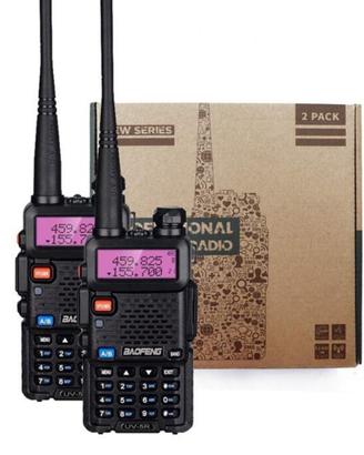 2x BAOFENG UV-5R Walkie Talkie 5W
