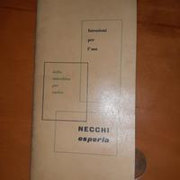 libretto di istruzioni originale macchina da cucir