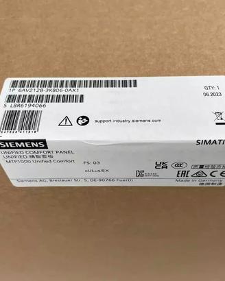 SIEMENS SIMATIC HMI MTP1000 UNIFIED COMFORT