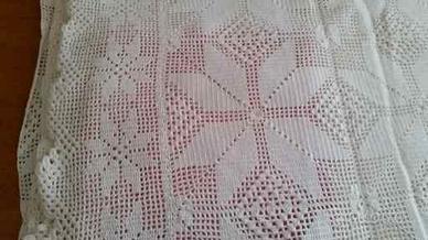 copriletto uncinetto 