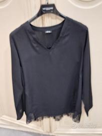 Blusa Oltre tg. 46 nera