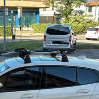 Barre bmw serie 1 F20/F40/F70 + portabici thule