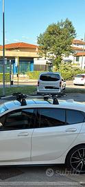Barre bmw serie 1 F20/F40/F70 + portabici thule