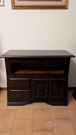 Mobiletto vintage in legno massello