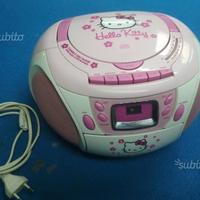 Hello kitty radio cassette