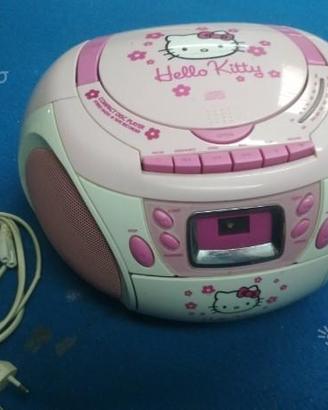 Hello kitty radio cassette