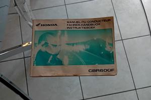 manuale uso e manutenzione per honda cbr 600 f 