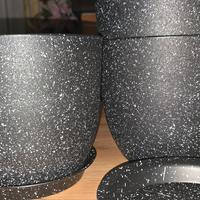 set di 4 vasi per piante