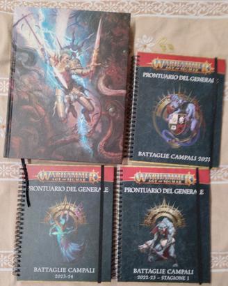 Age of sigmar regolamento terza ed  e prontuari
