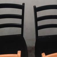 2 panche e 7 sedie da cucina