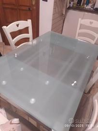 tavolo allungabile vetro