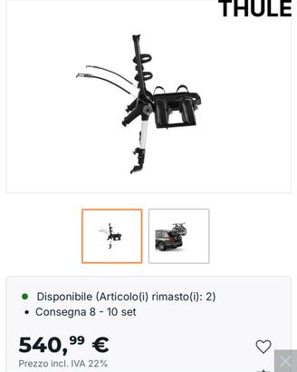 Bortabici thule 993001