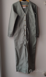 Tuta intera denim leggero menta Esmara Glamour S