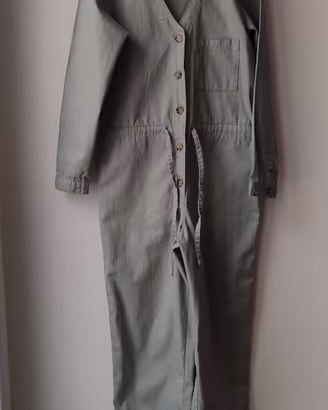 Tuta intera denim leggero menta Esmara Glamour S