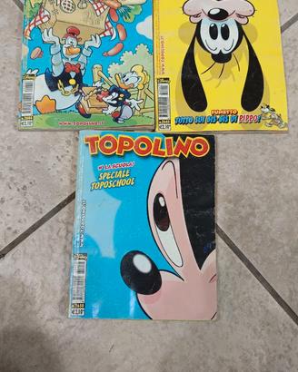 Lotto 3 fumetti Topolino 2006