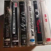 Lotto 6 Musicassette Audio nuove sigillate