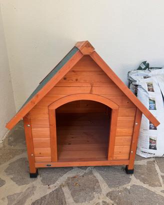 Casetta esterno coibentata per cani taglia grande