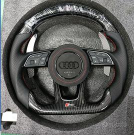 VOLANTE CARBONIO E PELLE AUDI A3 / S3 / RS3