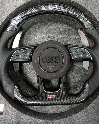 VOLANTE CARBONIO E PELLE AUDI A3 / S3 / RS3