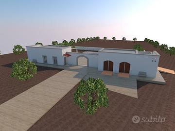 Terreno con progetto approvato