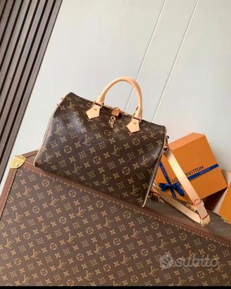 Borsa Vuitton speedy 30 bandolier Originale 