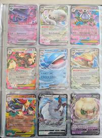 Lotto 9 Carte Pokemon EX V MEGA