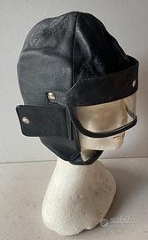 Casco in pelle per auto e moto d’epoca