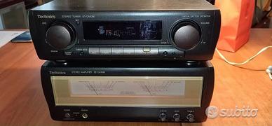 Hi-Fi Technics SC-CA1060 Pre + Finale con VU Meter