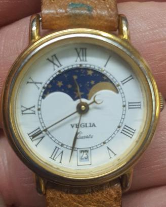 Orologio Vintage Veglia al quarzo fasi lunari