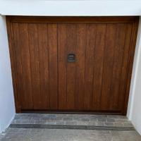 Porta Basculante Silvelox automatica e in massello