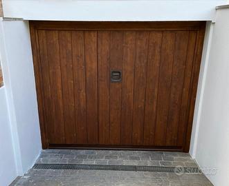 Porta Basculante Silvelox automatica e in massello