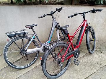 Due ebike trekking motore Bosch al prezzo di una