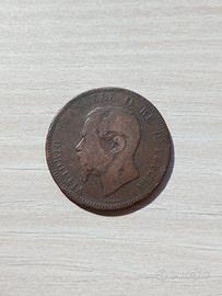 moneta 1866 - Vittorio Emanuele II  Re d'Italia