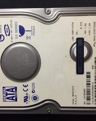 Hard disk Interno per PC