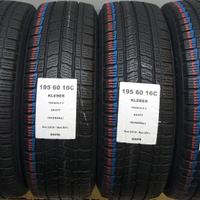 4 GOMME 195 60 16C KLEBER BR988