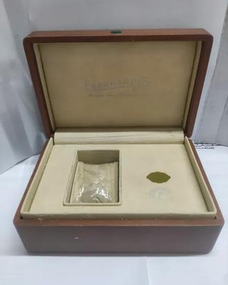 Scatola Box orologio Eberhard Vintage