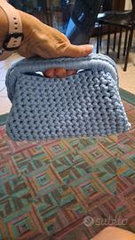 borsa uncinetto fatta a mano