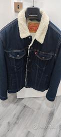 Giacca Jeans Levis Sherpa Pelliccia M