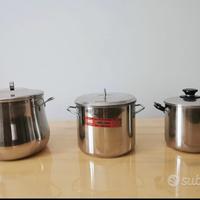 Pentole in acciaio inox 