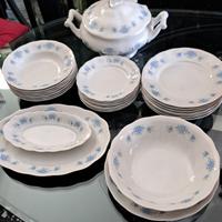 Servizio piatti compl.12pz porcellana fine"Favolin